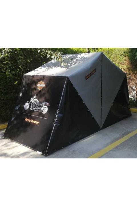 Kafkas Portatif Motosiklet Garajı Motor Koruma Garajı Xxl Model Garantili