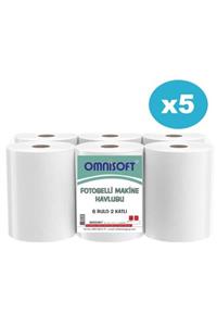 Omnisoft 5 Koli 21 Cm Fotoselli Hareketli Kağıt Havlu 30 Rulo