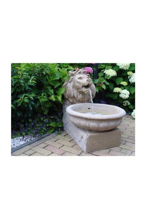 Havuzdayim Poolline King Lion Aslan Başlı Süs Havuzu Seti