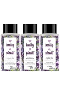 Love Beauty and Planet Argan ve Lavanta Saç Kremi 400 ml x 3 Adet