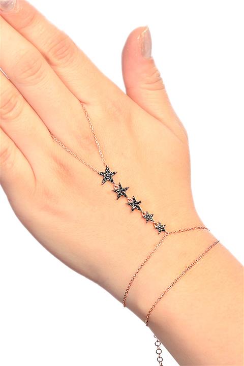 BY BARUN SİLVER Kadın 925 Ayar Gümüş  Şahmeran - Rose BL-0030