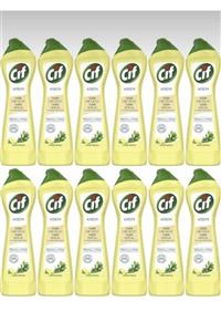 Cif Krem Limon Kokulu 750 Ml 12 Adet