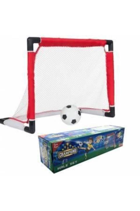ENHOŞ OYUNCAK Minyatür Futbol Kalesi Top Dahil Plastik Oyuncak Kale Seti