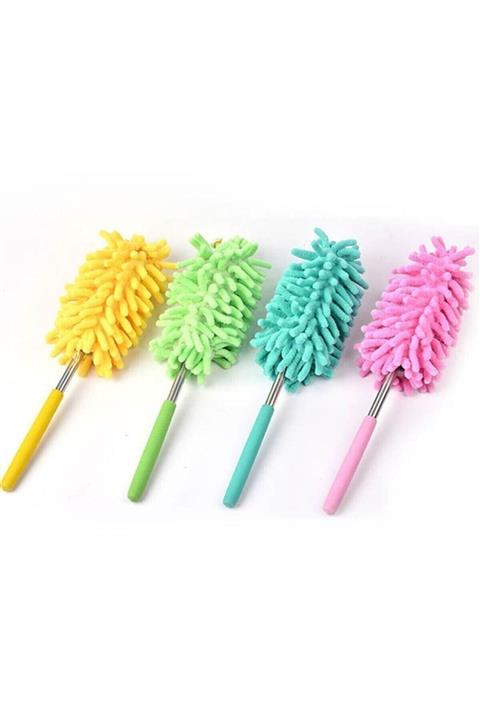 Trend Avenue Teleskopik Mikrofiber Pratik Uzayabilen Toz Alma Fırçası Aparatı