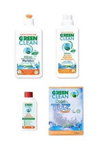 U Green Clean Green Clean Bulaşık Mak.jel Deterjan 1000ml Tuz 1,5kg Parlatıcı 500ml Makine Tem.250ml