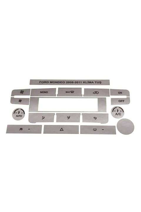 3M Ford Mondeo Klima Sticker Tuş Seti Etiket