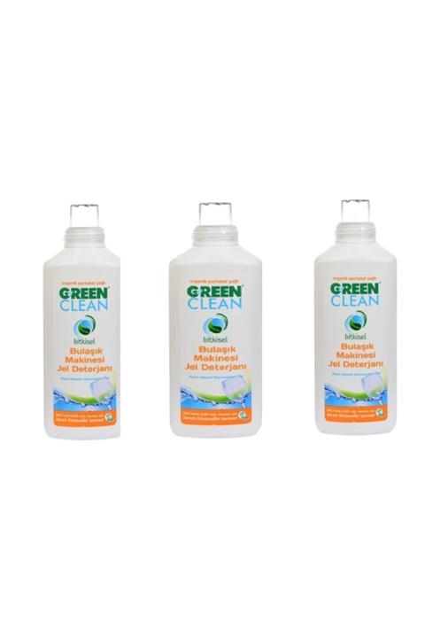 U Green Clean Green Clean Bulaşık Makinesi Jel Deterjanı 1000ml+3 Adet