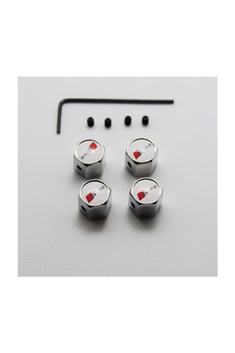 Ripido Audi S Line Sibop Kapağı Alyanlı Model Gümüş Renk Çalınmaya Karşı Güvenli