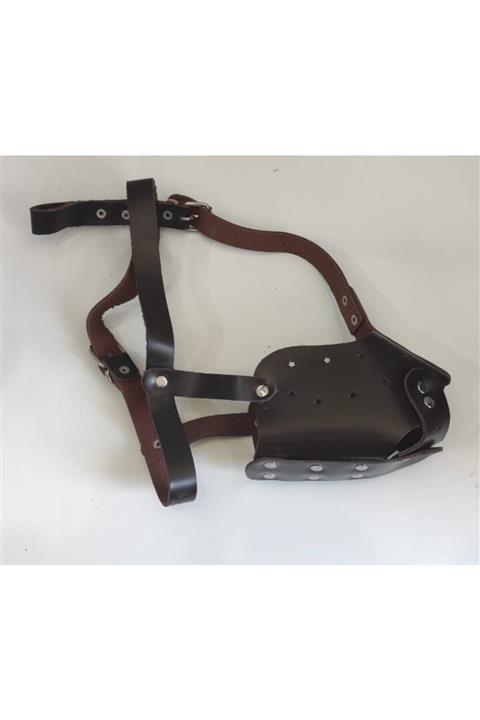 CCA Köpek Deri Ağızlık Orta Boy