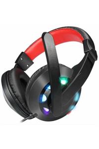 JUNGLEE Led Işıklı Oyuncu Kulaklığı Gaming Headphones Ses Kontrolü Ps4 Playstation 4 Xbox Pc Uyumlu A65