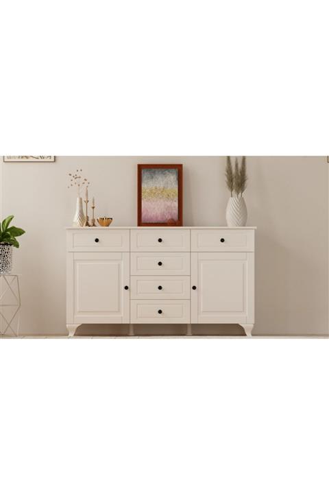 Rabi Beyza Country Mega Şifonyer