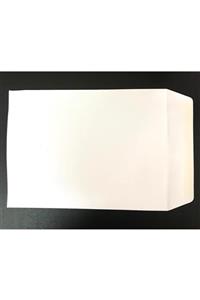 RüzgarGülü Torba Zarf A4 Ebat 110 Gram Beyaz , Silikonsuz, 25 Li Paket