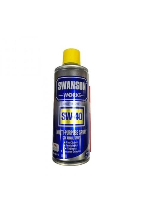 SWANSON WORKS Sw 40 Sıvı Makina Ve Tüfek,tabanca Ve Silah Temizleme Yağı 400 Ml.