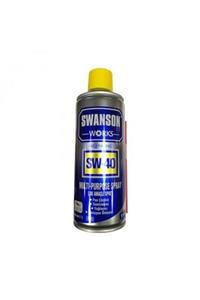 SWANSON WORKS Sw 40 Sıvı Makina Ve Tüfek,tabanca Ve Silah Temizleme Yağı 400 Ml.