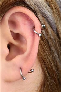 Vilma Aksesuar Cerrahi Çelik Helix - Kıkırdak Piercing ( 8mm )