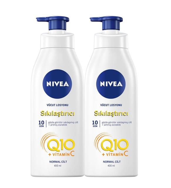 Nivea Q10 Sıkılaştırıcı Vücut Losyonu Pump 400 ml X 2