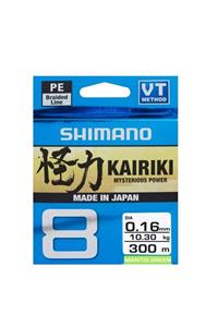 Shimano Kairiki 8 300m Mantis Green 0.06mm/5.3kg İp Misina