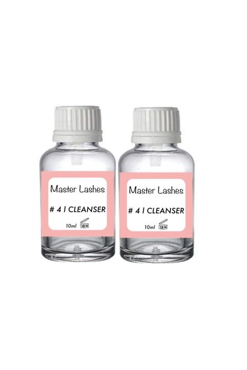 Master Lashes Kirpik Lifting No:4 Temizleme Losyonu 10ml 2adet