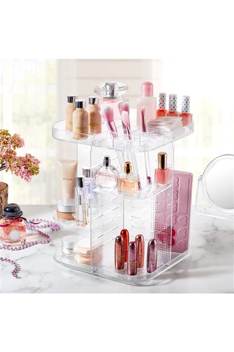 EsdaStore Esda Store 360 °c Dönebilen Makyaj Organizeri