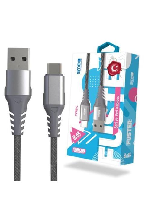 Simex Type C Data Kablosu Yüksek Kalite Hızlı Sarj