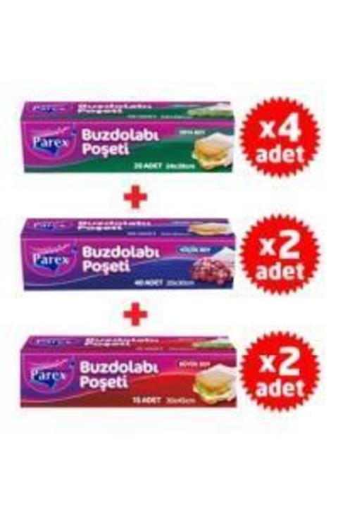 Parex Buzdolabı Poşeti 8 Li Paket