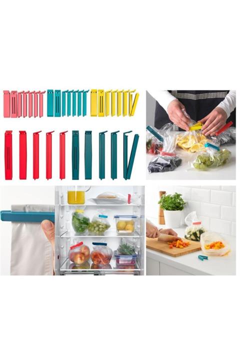 IKEA Bevara Saklama Poşeti Mandalı 30 Parça