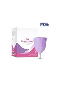 femometer ®  Adet Kabı - Medikal Sınıf Silikon Menstrual Cup / Regl Kabı (A Size)