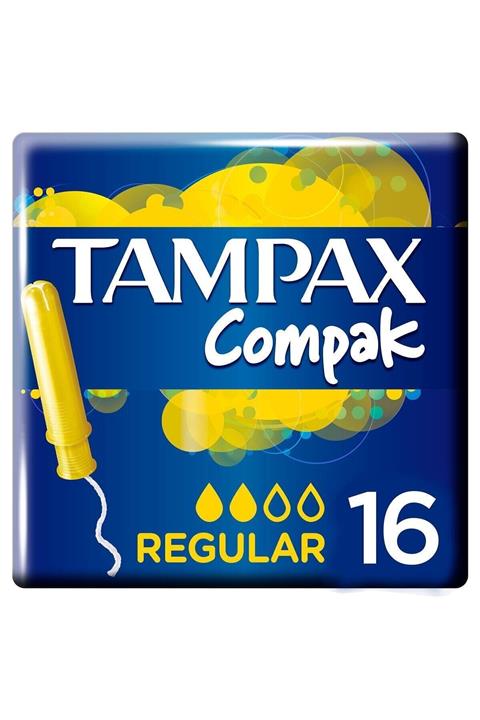 Discreet Tampax Compac Tampon Normal 16 Adet 05/2024 Miadlı