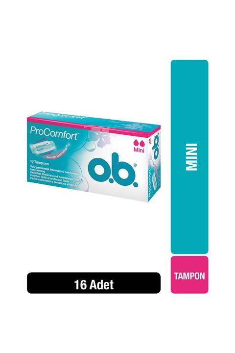 o.b. Tampon Mini 16'Lı