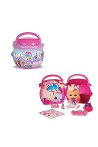 GIOCHI PREZIOSI Cry Babies Magic Tears Fantasy Paci Evler Sürpriz Paket CYM02000 - Mor