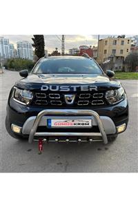 Gümüşkrom Dacia Duster Ön Tampon Krom Koruma Demiri