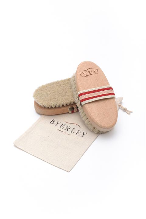 Byerley %100 Doğal Organik At Kılı Selülit Fırçası