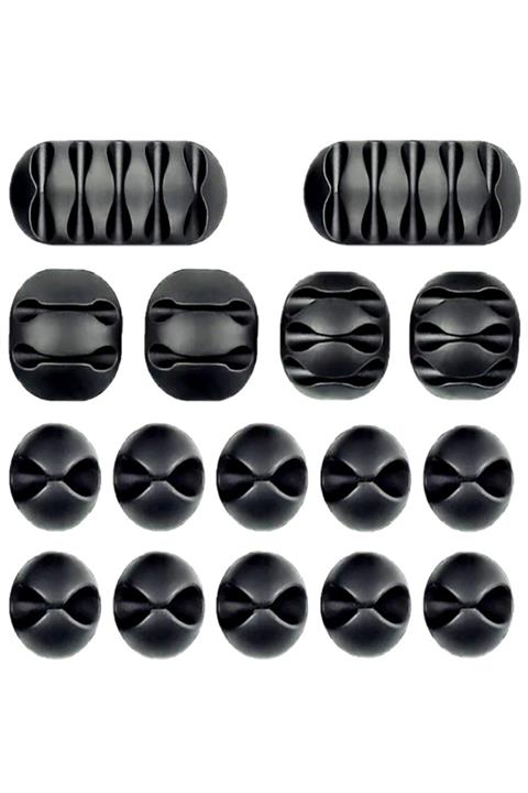 Kyrotech Kablo Düzenleyici Yapışkanlı Multi Set Kablo Toplama 16 Parça