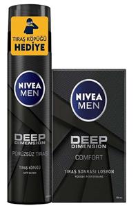 Nivea Men Deep Tıraş Köpüğü 200 ml +Tıraş Sonrası Losyon Deep 100 ml