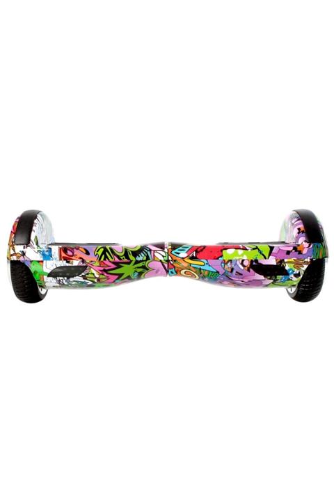 Smart Balance Elektrikli Kaykay Hoverboard 6.5 Inch Yaprak Grafity Desenli Akıllı Dengeli