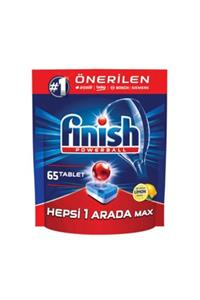 Finish Hepsi Bir Arada Bulaşık Makinesi Deterjanı Limonlu 65 Tablet 1040 Gr