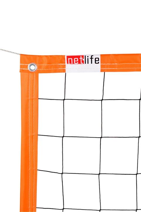 NET Voleybol Filesi Turuncu Ekonomik Renkli Okul Tipi 70cm X 7 Metre