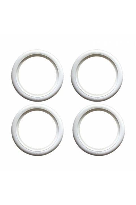 Atlas Oto Lastik Yanağı 10 Jant Beyaz Renk 4 Adet