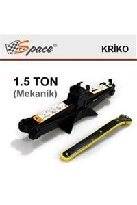 Space 1.5 Ton Makaslı Mekanik Kriko (cırcırlı Kriko)