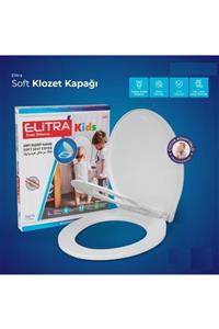 ELİTRA Çocuk Adaptörlü & Yavaş Kapanan Klozet Kapağı