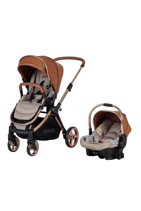 Prego 2089 Cayenne Preimum Travel Sistem Bebek Arabası Taba