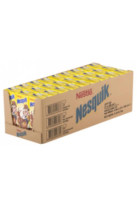 Nesquik Nestle Kakaolu Süt 180 Ml (27 Adet)