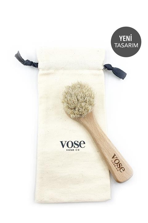 Vose Yüz Bakım Fırçası %100 Doğal At Kılı