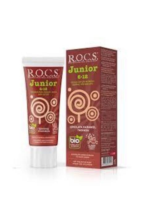 R.O.C.S. Junior 6-12 Çikolata Karamel Özlü Diş Macunu 60 ml