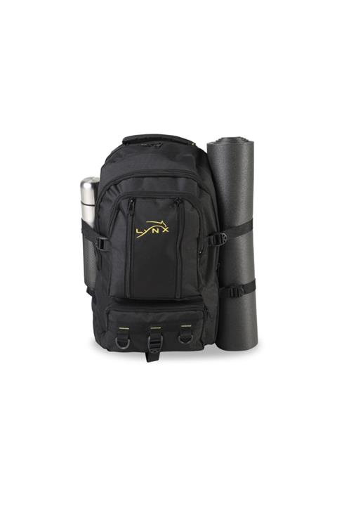 LYNX TACTİCAL Siyah Dağcı Sırt Çantası