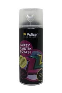 Polisan Plastik Yüzey Sprey Boyası Mat Siyah (Ral-9004) 400 ml.