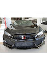 Honda Civic Fc5 - Fk7 Ön Arka Ve Direksiyon Takımı Siyah Kırmızı