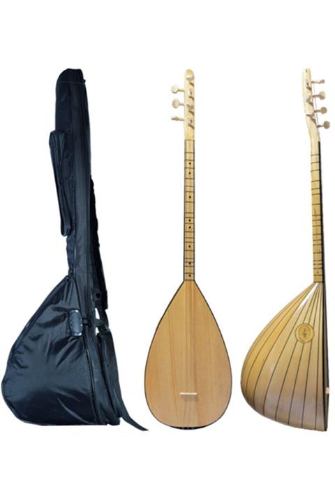 Provoice Üst Kalite Kısa Sap Beyaz Filetolu Kelebek Bağlama Saz Pv-k2