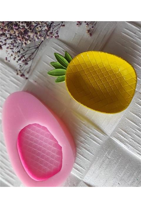 DERYA DESİNG ART Ananas Sunumluk Silikon Kalıp