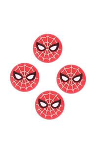 CAFELE Desenli Sony Ps5/ps4/ps3 Uyumlu Analog Koruyucu Silikon Pad-spider Man